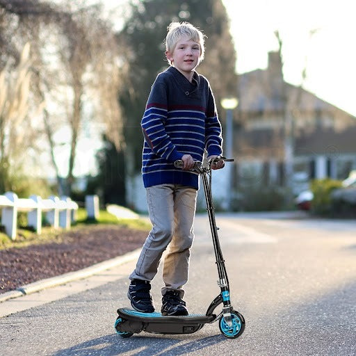 BULLET ZPS 6 Inch Kids Electric Scooter 140W 15km Kids Rechargeable Battery Blue